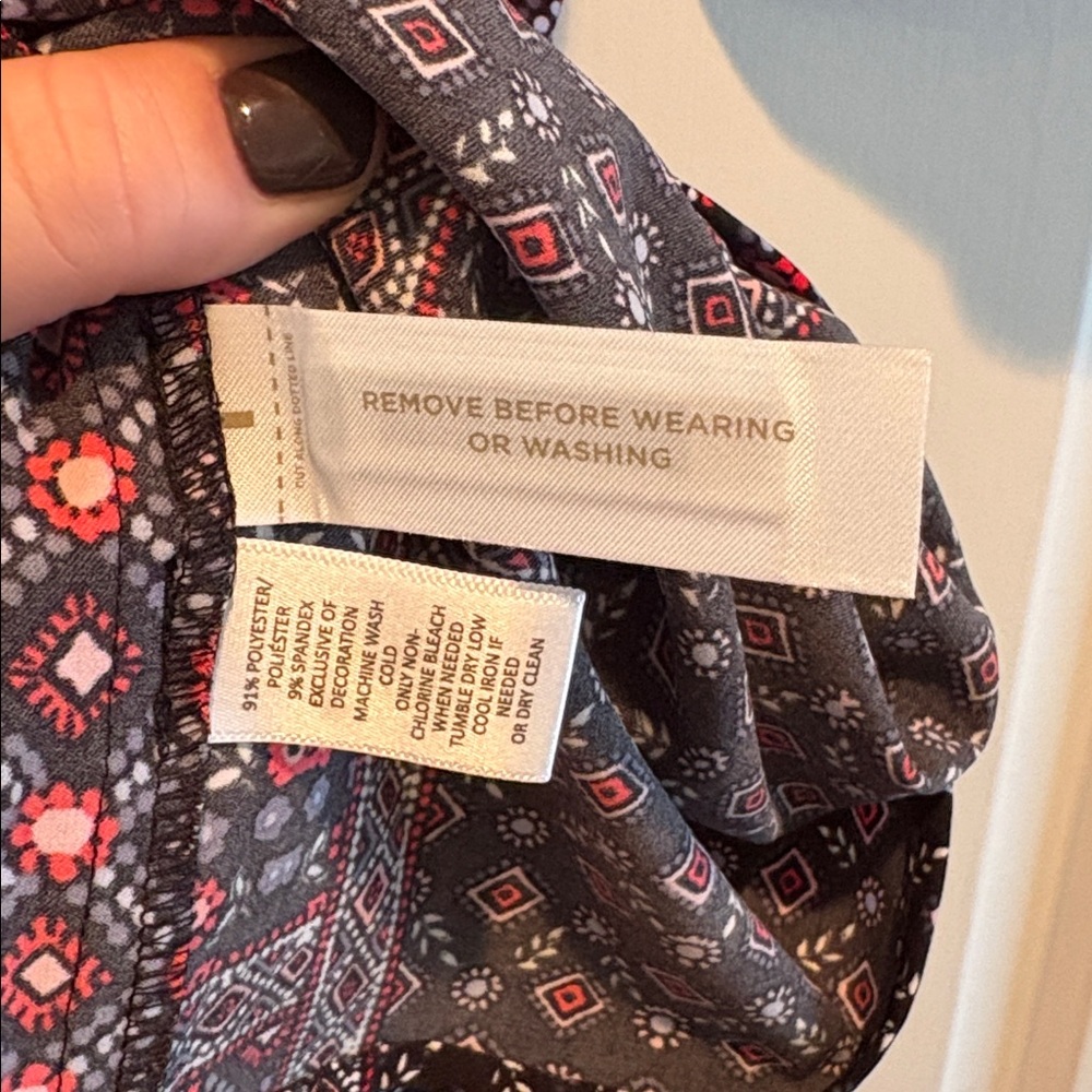 LOFT Bohemian Patterned Dress - Picture 7 of 7